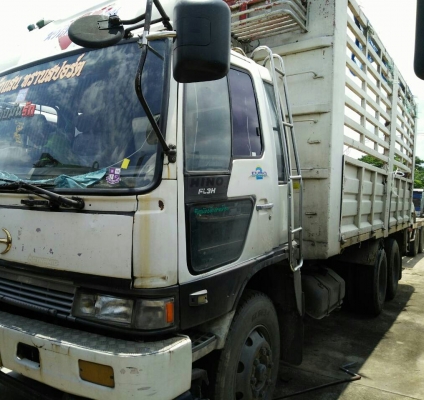 สิบล้อ ฮีโน FL3H-JO8Cโบว์อินเตอร์ 260แรง เพาเดียว ช่วงยาว6.30ม สภาพดีพร้อมใช้ ทะเบียนพร้อมโอน