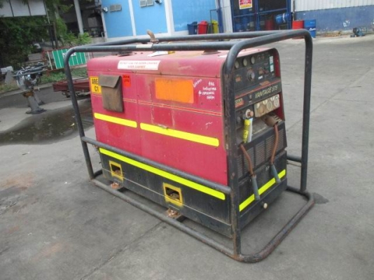 ขายตู้เชื่อมเครื่องยนต์ขนาด575แอมเชื่อมเหล็กหนามี4เครื่อง