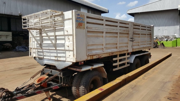 ขาย รถพ่วง HINO FM1A 344 ปี 53 ดั้มแม่-ลูก อู่ เสรีชัย วิ่งแค่ 2 แสนโล เครื่องเดิม เกียร์เดิม คัสซีสวยตลอดเส้น ลูก 3 เพลาแท้ ยางเต็ม ทะเบียนพร้อมโอน