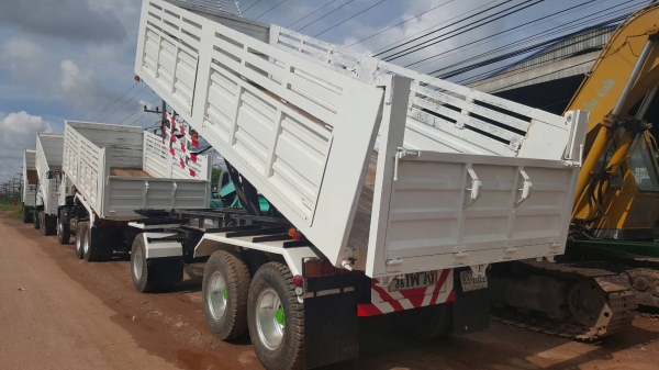 ขาย รถพ่วง HINO FM1A 344 ปี 53 ดั้มแม่-ลูก อู่ เสรีชัย วิ่งแค่ 2 แสนโล เครื่องเดิม เกียร์เดิม คัสซีสวยตลอดเส้น ลูก 3 เพลาแท้ ยางเต็ม ทะเบียนพร้อมโอน