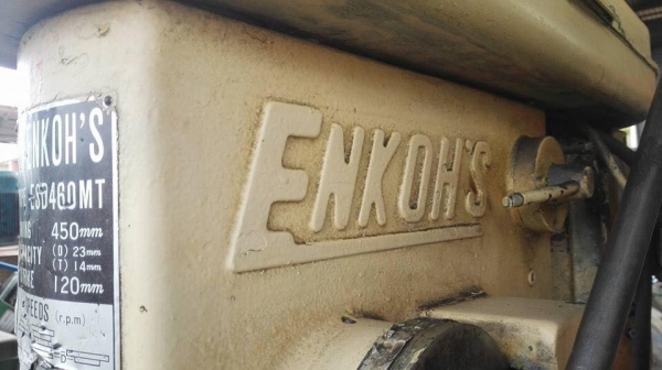 Sell> ขายแท่นสว่านเจาะต้าปญี่ปุ่นรุ่นหนัก ENSHU JAPAN เจาะได้ต้าปได้ ไฟ 380V สวยสดแน่นมาเทสก่อนได้!!