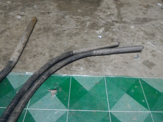 เครื่องสั่นจี้ปูน MIKAWA พร้อมสายต่อไปหัวสั่น แบบถอดจากตัวเครื่องได้