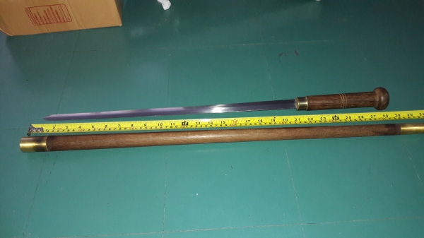 ขายไม้ตะพดดาบยาว37"