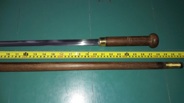 ขายไม้ตะพดดาบยาว37"