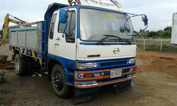 ขาย6ล้อไฮเทค195FF3Hปี38กะบะเนียมสวย380เมตรยาง900