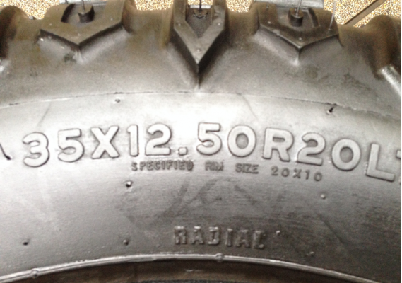 ยาง Mud Trxus 35 12.5 R20 ดอกเต็ม สวยคม ไม่เคยลุย ราคาไม่แพง