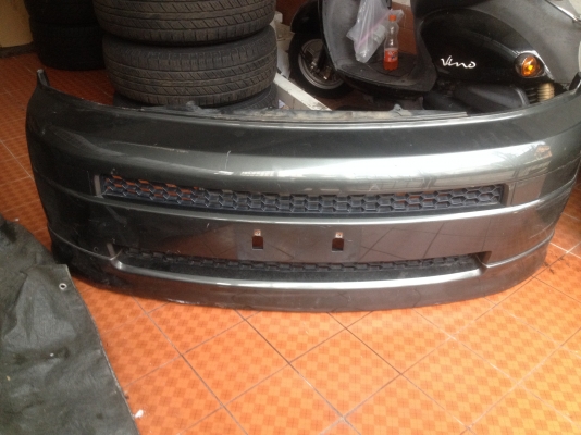 กันชนหน้าลิ้นหน้าพร้อมกระจังหน้า TOYOTA BB เก่าญี่ปุ่นสภาพดี