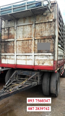 ขายหางพ่วง (ไม่ดั้มพ์) 2 คาน ต่อจากอู่  พนัส