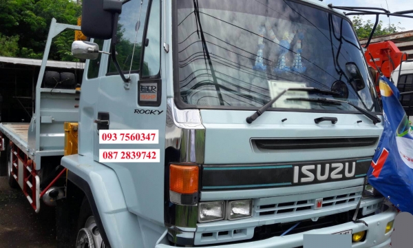 ขายรถบรรทุก 6 ล้อ ติดเครน TADANO 3ตัน ขายรถบรรทุก 6 ล้อ ติดเครน TADANO 3ตัน