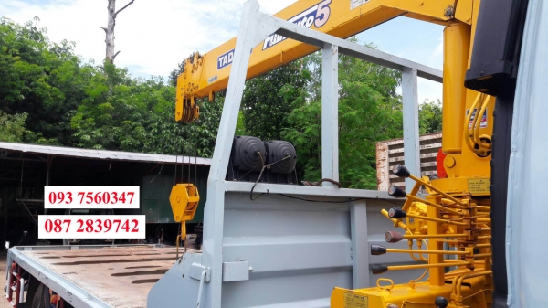 ขายรถบรรทุก 6 ล้อ ติดเครน TADANO 3ตัน ขายรถบรรทุก 6 ล้อ ติดเครน TADANO 3ตัน