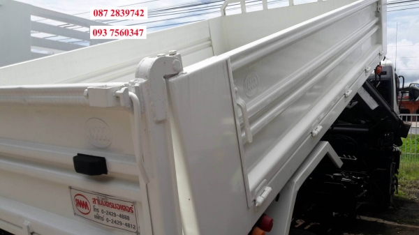 ขายรถดั้มพ์ 6 ล้อ ติดเฮี๊ยบ 4 ตัน