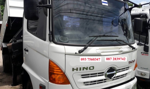 ขายรถดั้มพ์ 6 ล้อ ติดเฮี๊ยบ 4 ตัน