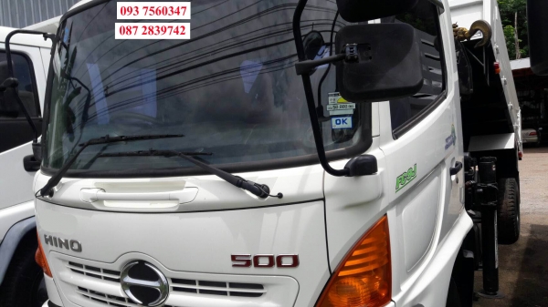 ขายรถดั้มพ์ 6 ล้อ ติดเฮี๊ยบ 4 ตัน