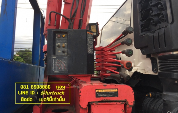 Mega ปี 55 ติดเครน Unic UCAN ขนาด 5 ตัน 4 ปลอก ขาเหลี่ยม