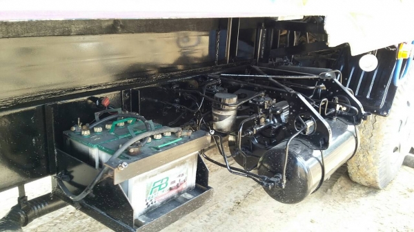 ขายรถบรรทุก 10 ล้อดั๊พม์ MITSUBISHI รุ่น FUSO TF6931 เป็นรุ่นเบรคใหญ่ เพลาบุ๋ม ดุมจีบ กระบะ ดัมพ์