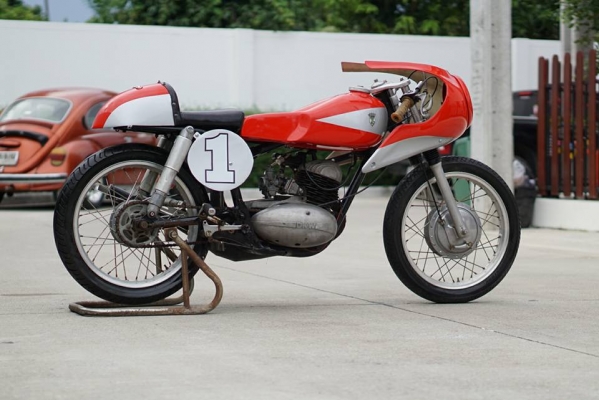 วุฒิ นนบุรี ขาย DKW rt250cc. จิ๊กโก๋แนววินเทจแต่งรถแข่งยุคแลกๆ