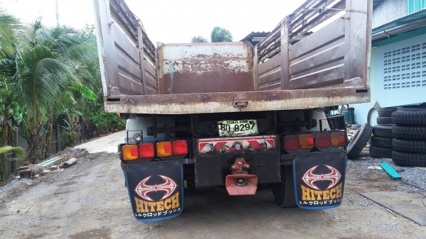 ขายรถบรรทุก 10 ล้อดั๊พม์ ยี่ห้อ HINO 3M เครื่อง M10U = 240 สิงห์ไฮเท็ค