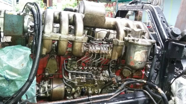 ขายรถบรรทุก 10 ล้อดั๊พม์ ยี่ห้อ HINO 3M เครื่อง M10U = 240 สิงห์ไฮเท็ค