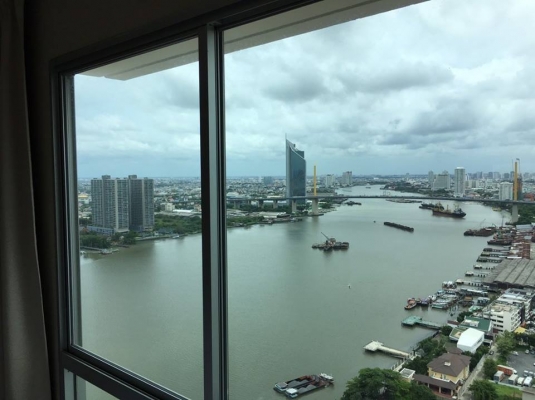 ขายคอนโด ลุมพินีพาร์ค ริเวอร์ไซด์-พระราม 3 ชั้น 36 ตึก B ขนาด 33 ตร.ม. เฟอร์นิเจอร์ครบชุดและวิวที่สวยงาม