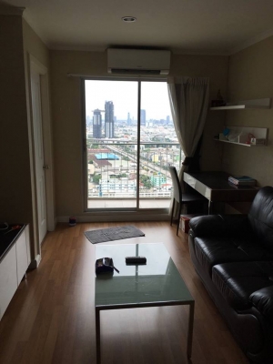 ขายคอนโด ลุมพินีพาร์ค ริเวอร์ไซด์-พระราม 3 ชั้น 36 ตึก B ขนาด 33 ตร.ม. เฟอร์นิเจอร์ครบชุดและวิวที่สวยงาม