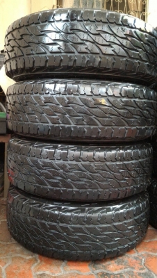 ล้อเล็บเหยี่ยวแท้ ขอบ 16 พร้อมยาง บริสโตน AT