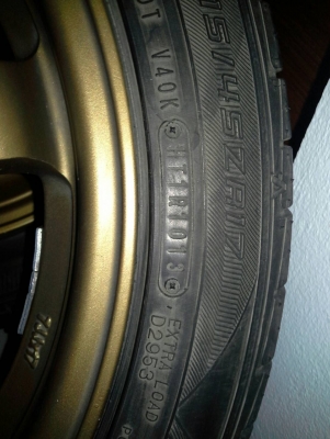 แม็ก TE37 พร้อมยาง