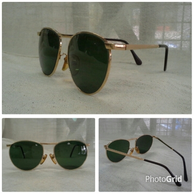 แว่นตาวินเทจโกลด์ฟิลด์ 'หยดน้ำ จอห์น เลนนอน' ที่งดงามที่สุด!  เก่าเก็บ!   Vintage Gold Filled 14 K