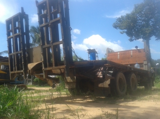 10ล้อหางปลาไฮดรอลิกลากพีซี120และรถเกี่ยวเครื่อง6bd1แน่นๆแชชซีสวยๆ