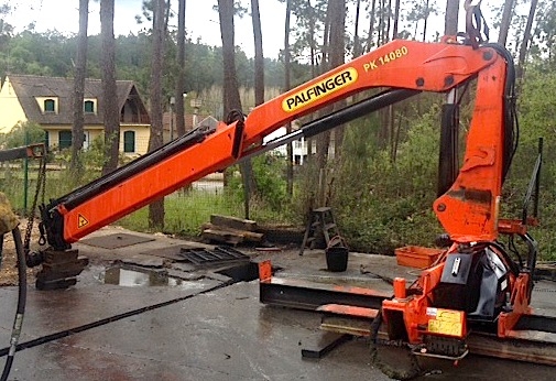 เครนพับ Palfinger รุ่น PK14080 B