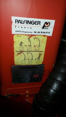 เครนพับ Palfinger รุ่น PK14080 B