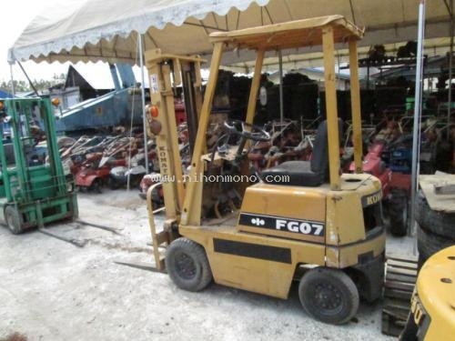 รถยก KOMATSU   FG07-2 รหัสสินค้า : 14001745 www.nihonmono.com