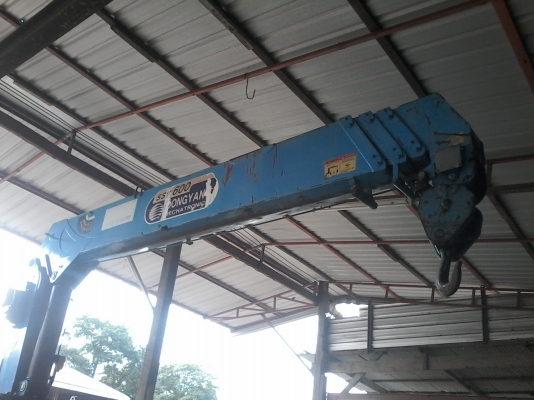 ขายด่วนเครนDONGYANG 6ตัน4ปลอก3ชัก เครนสวยสภาพใหม่เก่าเก็บพร้อมใช้ไร้ตำหนิ