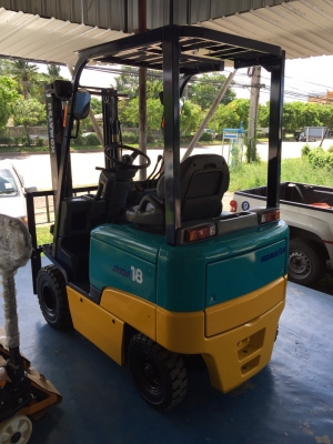 ขายด่วนรถยกไฟฟ้านั่งขับ KOMATSU FB18EX-8 เสายกสูง 3 เมตร