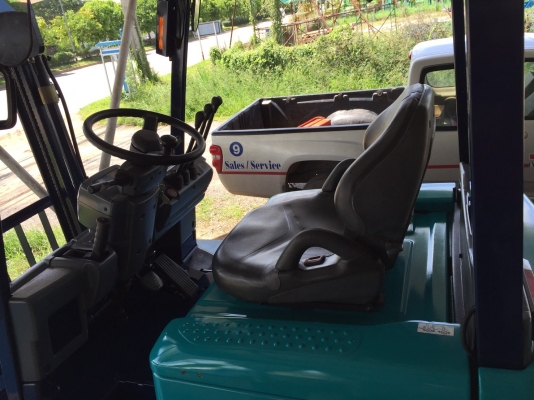 ขายด่วนรถยกไฟฟ้านั่งขับ KOMATSU FB18EX-8 เสายกสูง 3 เมตร