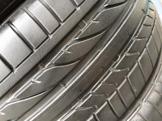 ขายยาง BRIDGESTONE POTENZA RE050A 245-40-18,265-35-18 ปี13 ดอกเต็ม หนึบๆ ไม่มีปะ ชุดละ 6,900 บาท