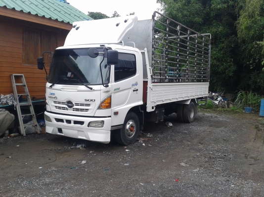 ขายหกล้อ HINO เม็กก้า 150 แรง ปี 50 อินเตอร์ แอร์ เทอร์โบพวงมาลัยพาเวอร์เบรคทิพฟี่
