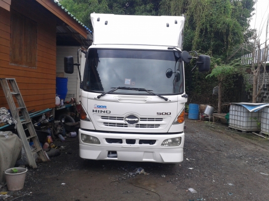 ขายหกล้อ HINO เม็กก้า 150 แรง ปี 50 อินเตอร์ แอร์ เทอร์โบพวงมาลัยพาเวอร์เบรคทิพฟี่