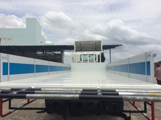 HINO FG1J  ปี 49 เครื่องยนต์ 212 แรงม้า กระบะเหล็กต่อใหม่ยาว 7.20 เมตร สภาพสวยพร้อมใช้งาน