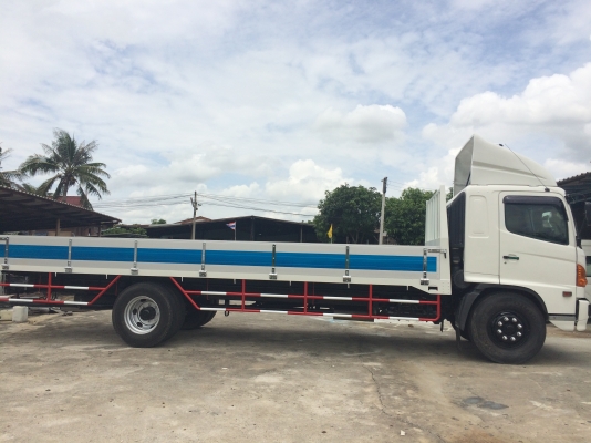 HINO FG1J  ปี 49 เครื่องยนต์ 212 แรงม้า กระบะเหล็กต่อใหม่ยาว 7.20 เมตร สภาพสวยพร้อมใช้งาน