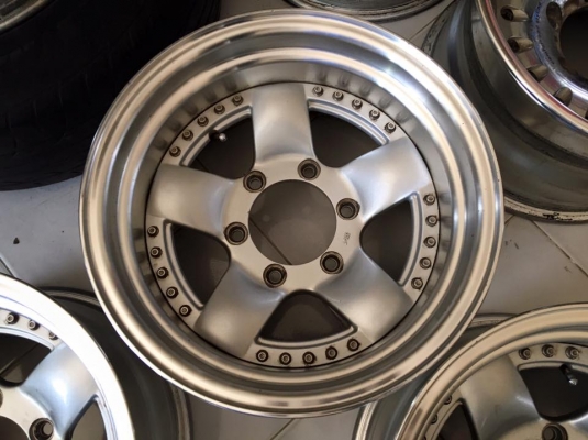 ล้อ Bradley IX 2 ชิ้นแท้ ขอบ 15x8 ลบ25 6รูกระบะ ลึกๆ สวยๆ ประมูลญี่ปุ่น ล้อ Bradley IX 2 ชิ้นแท้ ขอบ 15x8 ลบ25 6รูกระบะ ลึกๆ สวยๆ ประมูลญี่ปุ่น