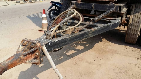 ขายลูกพ่วงดัมพ์สามมิตร 2 เพลา ปี 42 รถพร้อมใช้งาน ทะเบียนพร้อม