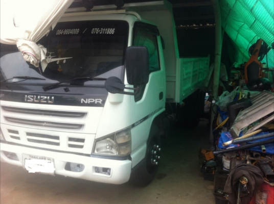 ฝากขาย6ล้อดั้ม ISUZU NPR-130 Turbo ปี 2551