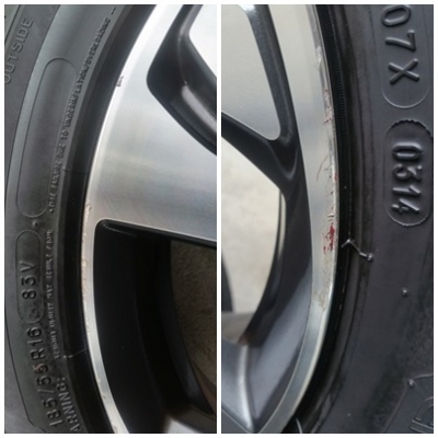 ขายล้อHONDA All New City 16ยางปี0314  4 ล้อ