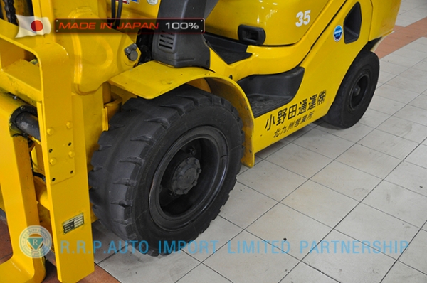 ขายรถโฟล์คลิฟท์มือสอง KOMATSU รุ่น FG35AT-16-753205 ราคา 385,000 บาท นำเข้าจากญี่ปุ่น ไม่เคยใช้งา่นในไทย