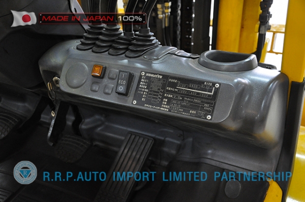 ขายรถโฟล์คลิฟท์มือสอง KOMATSU รุ่น FG35AT-16-753205 ราคา 385,000 บาท นำเข้าจากญี่ปุ่น ไม่เคยใช้งา่นในไทย