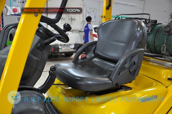 ขายรถโฟล์คลิฟท์มือสอง KOMATSU รุ่น FG35AT-16-753205 ราคา 385,000 บาท นำเข้าจากญี่ปุ่น ไม่เคยใช้งา่นในไทย