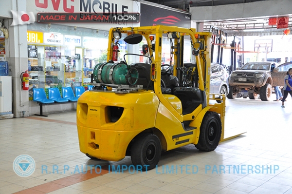 ขายรถโฟล์คลิฟท์มือสอง KOMATSU รุ่น FG35AT-16-753205 ราคา 385,000 บาท นำเข้าจากญี่ปุ่น ไม่เคยใช้งา่นในไทย