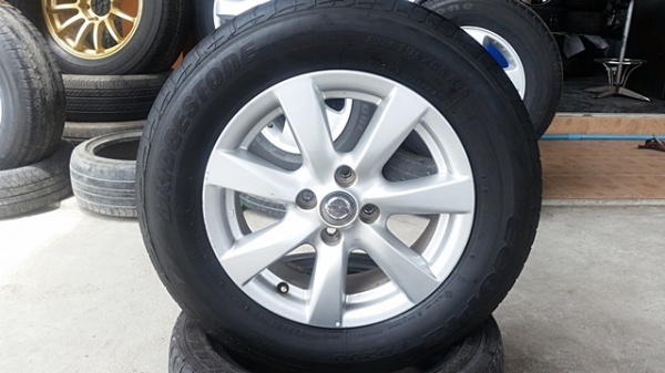ขายล้อ NISSAN ALMERA VL ยางปี15  4 ล้อ