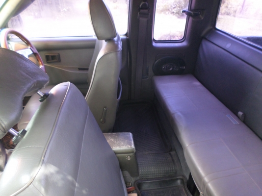 ขายรถกระบะโตโยต้าไมตี้เอ็กแคปปี38 พวงมาลัยพาเวอร์  เครื่องแน่นๆแรงดีไม่มีตกประหยัดน้ำมันสุดๆคัสชีเดิมไม่มีผุช่วงล่างแน่นปึก เอกสารพร้อมโอน ภาษีพรบ. เม.ย ปี60+แอร์เย็นจัด เครื่องเสียงจัดเต็มชีดีMP3+USB+ปรีแอม+เพาเวอร์ + แม๊กไลเนอร์+ ยางดี4เส้น สภาพพร้อมใช้