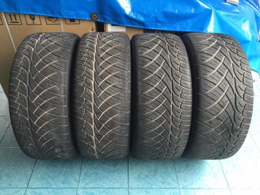 ขายยางNitto 420s 265/50/20สภาพสวย ดอกเต็ม 4เส้น